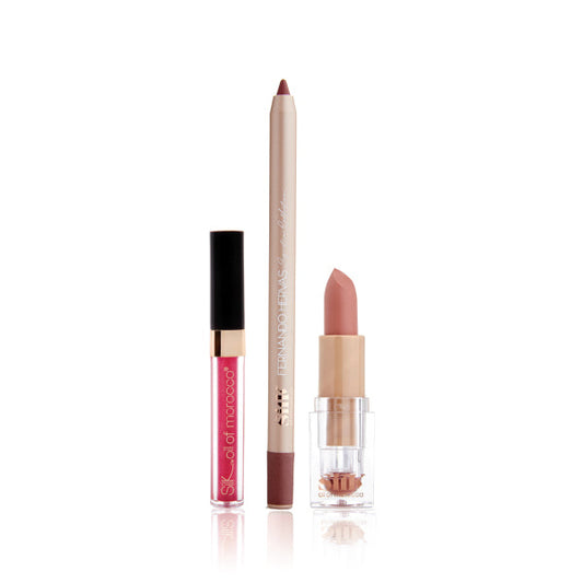 Moroccan Sunset Lip Trio
