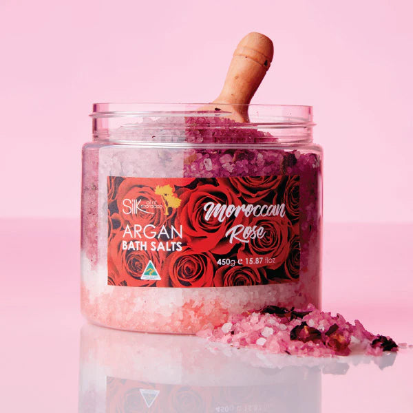 Moroccan Rose Argan Bath Salts