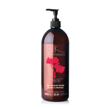 Silk Oil of Morocco - Moroccan Rose Argan Body Wash