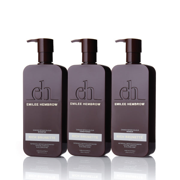 Rich Brunette Damage Repair Colour Range - Value Pack