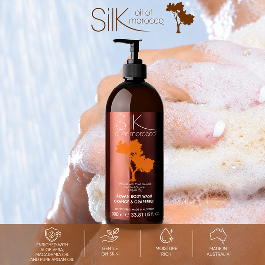 Monthly Deal- Orange & Grapefruit Argan Body Wash 1000ml