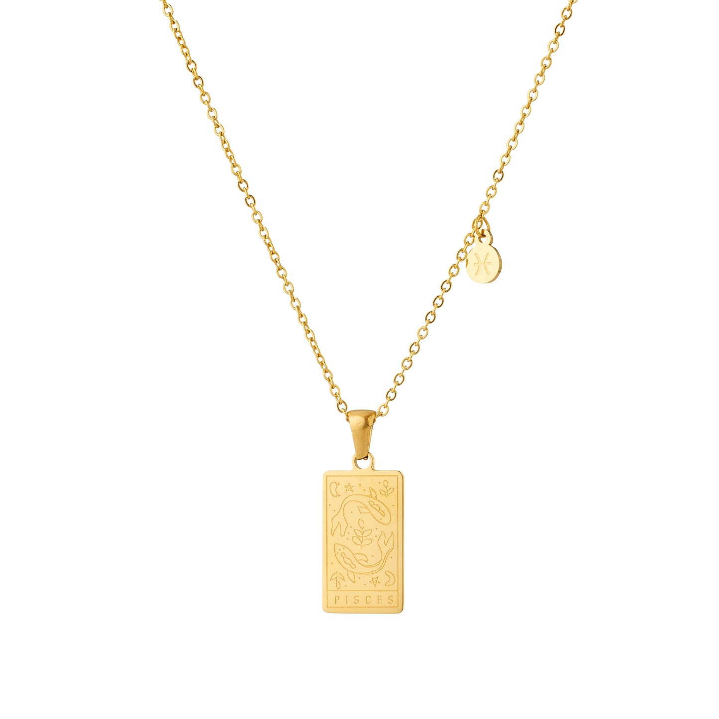 Silk Oil of Morocco - Zodiac Sign Pendant Necklace