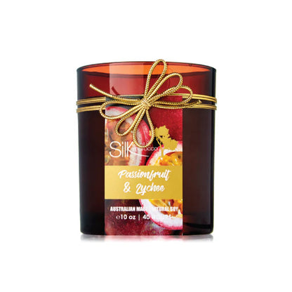 Silk Oil of Morocco - Passionfruit & Lychee Amber Natural Soy Candle
