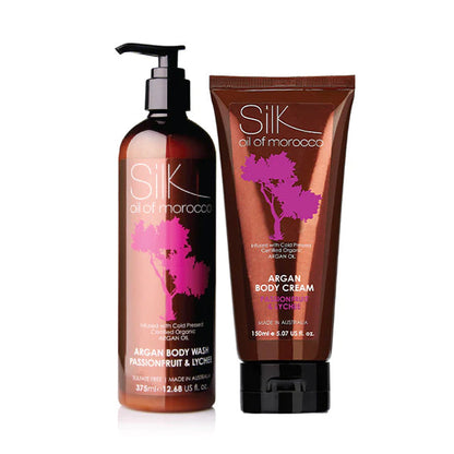 Silk Oil of Morocco - Argan Passionfruit & Lychee Radiant Skin Regime