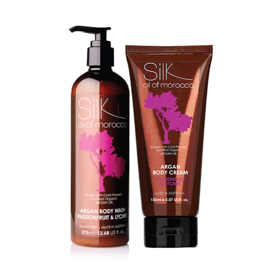 Silk Oil of Morocco - Argan Passionfruit & Lychee Radiant Skin Regime