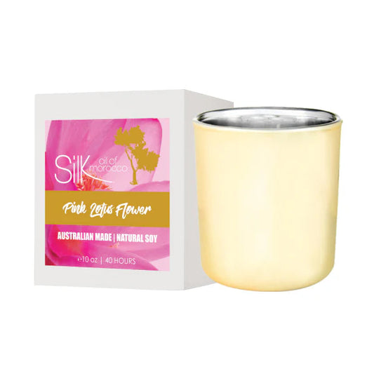 Pink Lotus Flower - Natural Soy Candle