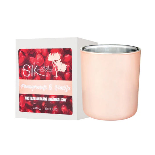 Silk Oil of Morocco - Pomegranate & Vanilla - Natural Soy Candle