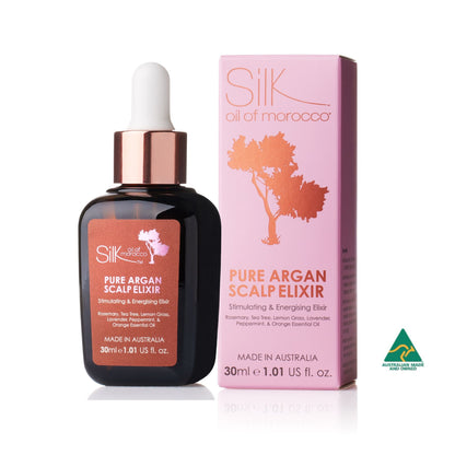 Silk Oil of Morocco - Scalp Stimulating Elixir for Hair Oiling