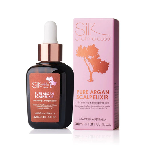 Silk Oil of Morocco - Scalp Stimulating Elixir for Hair Oiling