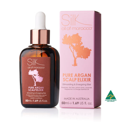 Silk Oil of Morocco - Scalp Stimulating Elixir for Hair Oiling