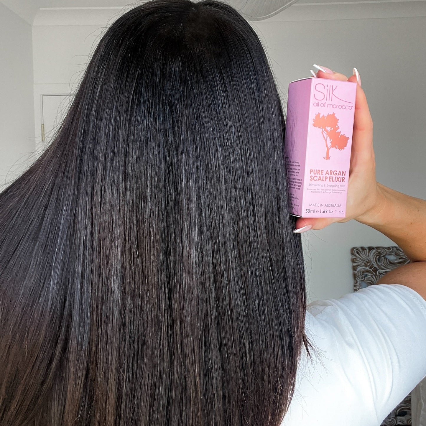 Silk Oil of Morocco - Scalp Stimulating Elixir for Hair Oiling