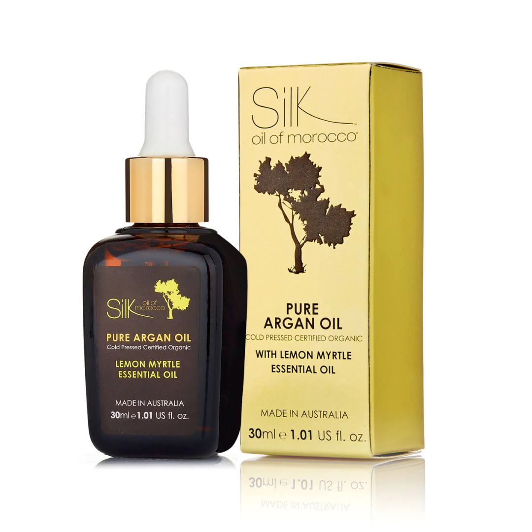 Silk Oil of Morocco - Pure Argan Oil with Lemon Myrtle Essential Oil