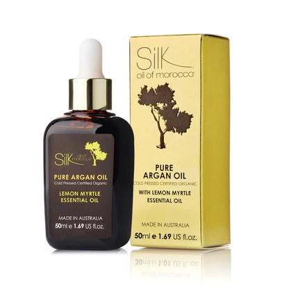 Silk Oil of Morocco - Pure Argan Oil with Lemon Myrtle Essential Oil