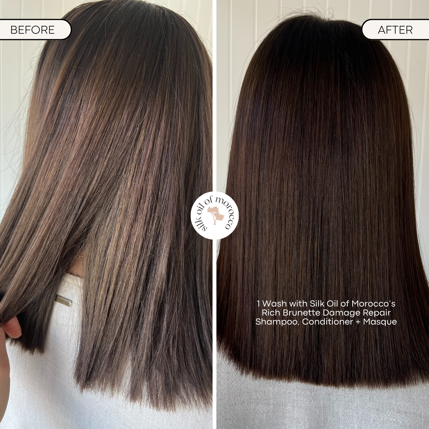 Emilee Hembrow - Rich Brunette Damage Repair Argan Colour Masque