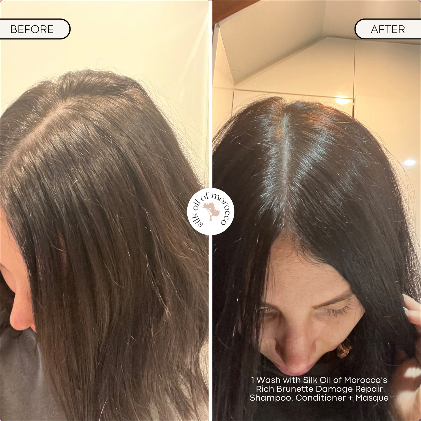 Emilee Hembrow - Rich Brunette Damage Repair Argan Colour Conditioner
