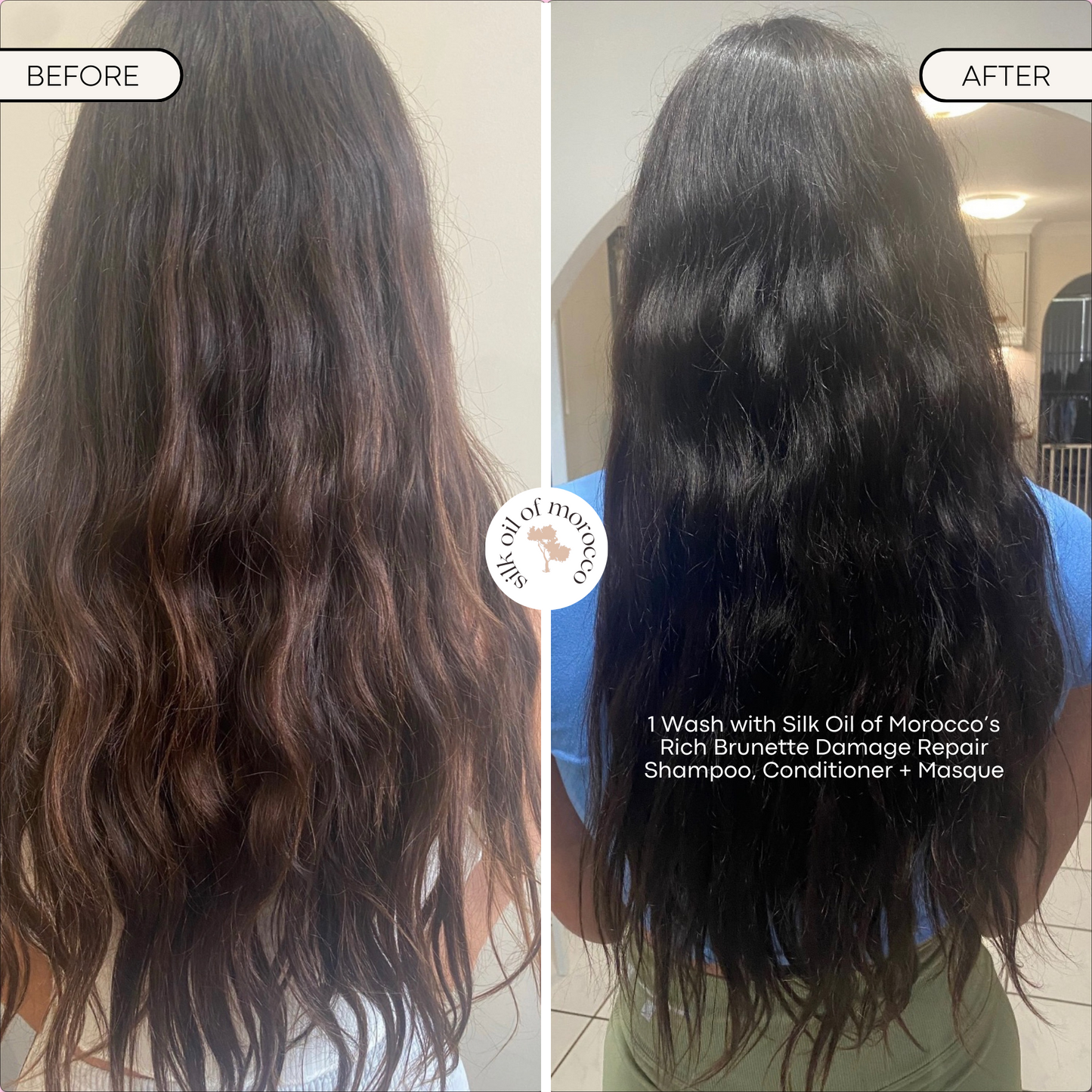 Emilee Hembrow - Rich Brunette Damage Repair Argan Colour Conditioner