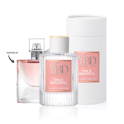 Your Beauty Dupe - She’s Beautiful Perfume — Inspired by Lancôme La Vie Est Belle