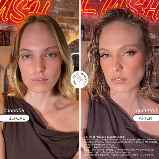 Peachy Babe Argan Cream Blush