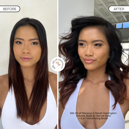 6 in 1 Volumizing & Teasing Brush Duo Pack -