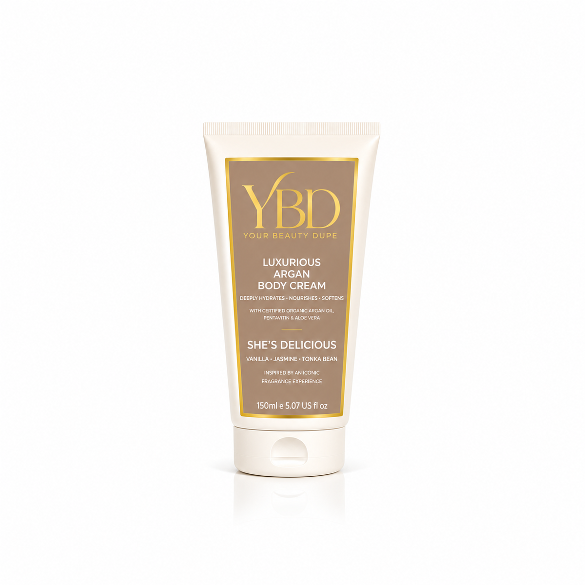 Your Beauty Dupe - She's Delicious Argan Body Cream - Inspired by Kayali Vanilla 28
