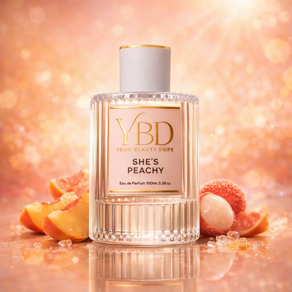 Your Beauty Dupe - She’s Peachy Perfume — Inspired by Kayali Eden Sparkling Lychee