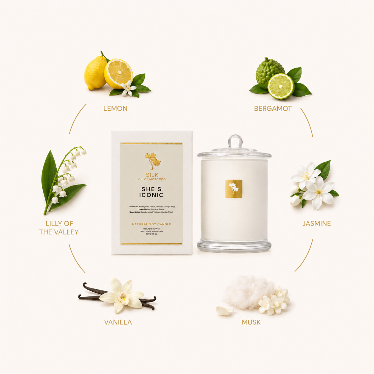 Your Beauty Dupe She’s Iconic Candle — Inspired by Chanel No. 5