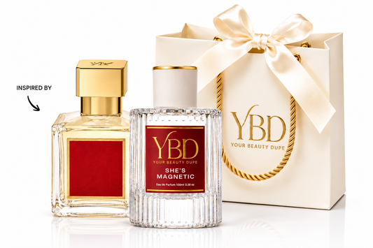 YBD x Silk Oil of Morocco - The Total Body Edit - She's Magnetic - Inspired by Baccarat Rouge 540 MFK's