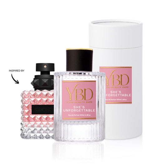 Your Beauty Dupe - She’s Unforgettable Perfume — Inspired by Valentino Born in Roma