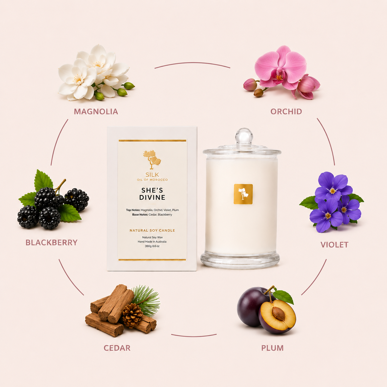 Your Beauty Dupe She’s Divine Candle — Inspired by J’adore Dior