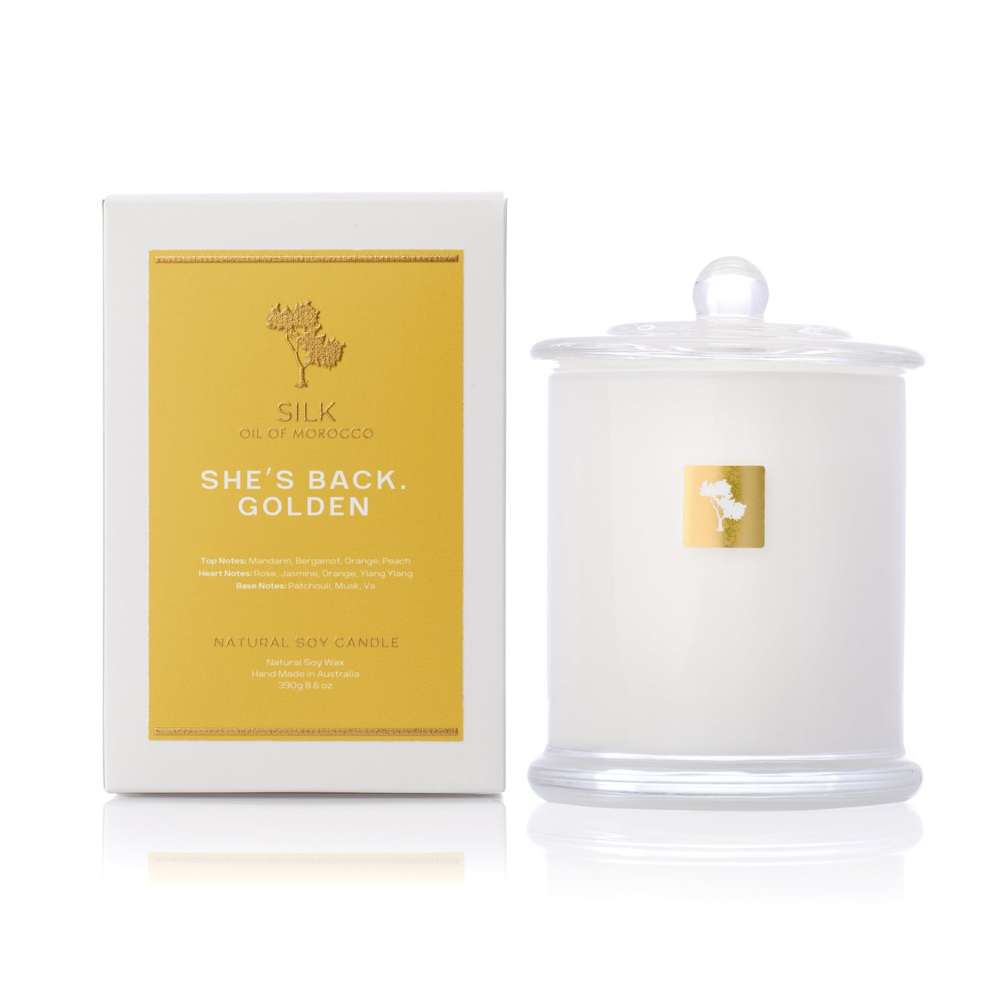 She’s Back Golden Candle — Inspired by Poême Lancôme