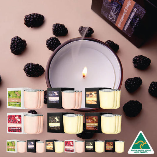 Australian Hand Poured Natural Soy Candles - Starter Pack