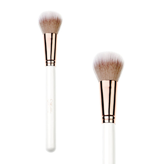 Monthly Deal - Vegan Blush Brush - White & Rose Gold