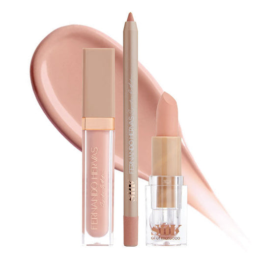 The Nude Collective - Lips Nude 1 - Value Pack