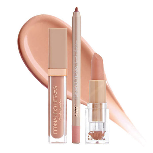 The Nude Collective - Lips Nude 2 - Value Pack