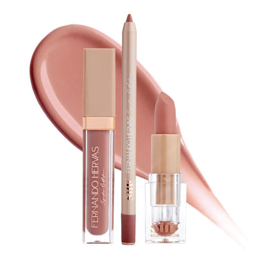 The Nude Collective - Lips Nude 3 - Value Pack