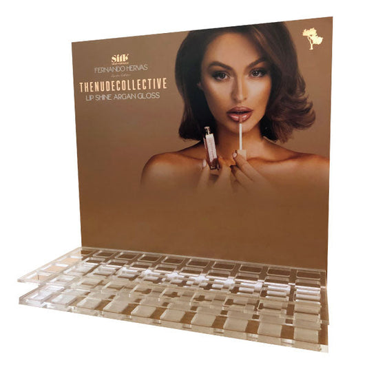 Silk Fernando The Nude Collective Lip Shine Display Retail Nude