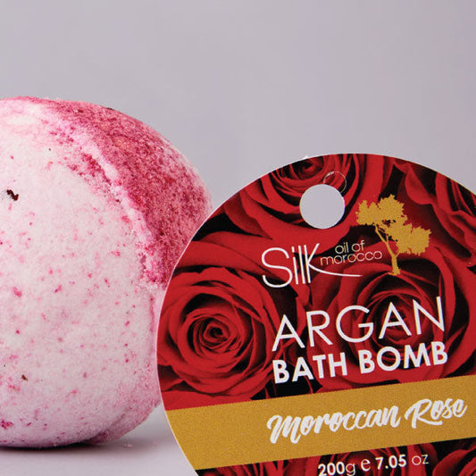 Moroccan Rose Argan Bath Bomb