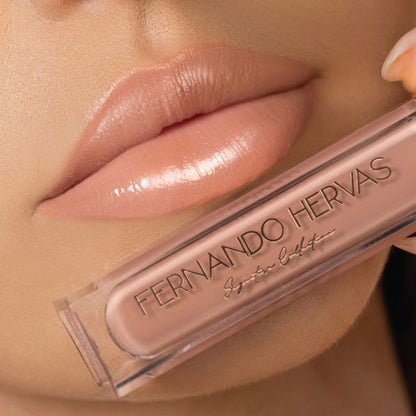 Nude 2 (Warm Peach Nude) Lip Shine Argan Gloss