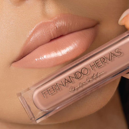 Nude 2 (Warm Peach Nude) Lip Shine Argan Gloss