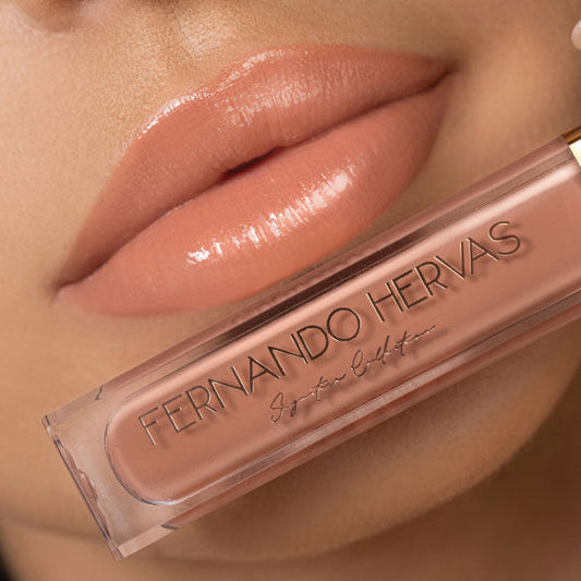 Nude 4 (Mid Tone Nude) Lip Shine Argan Gloss