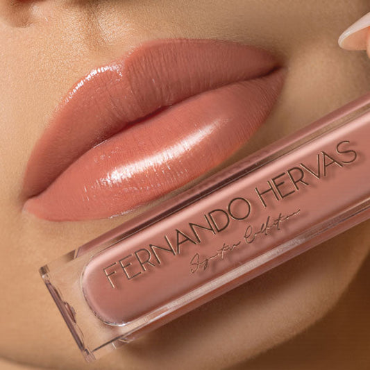 Nude 5 (Mid Tone Rosy Nude) Lip Shine Argan Gloss