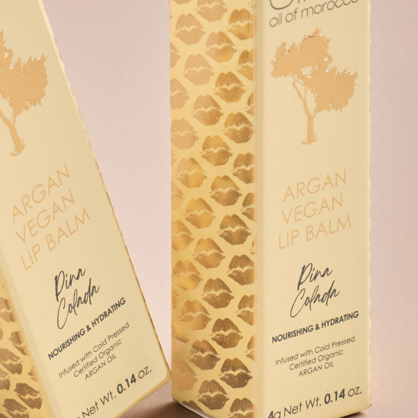 Argan Lip Balm - Duo Pack - Pina Colada -  Value Pack