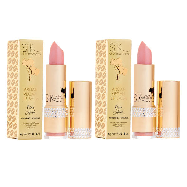 Argan Lip Balm - Duo Pack - Pina Colada -  Value Pack