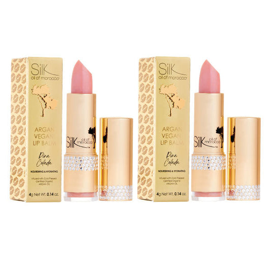 Argan Lip Balm - Duo Pack - Pina Colada -  Value Pack