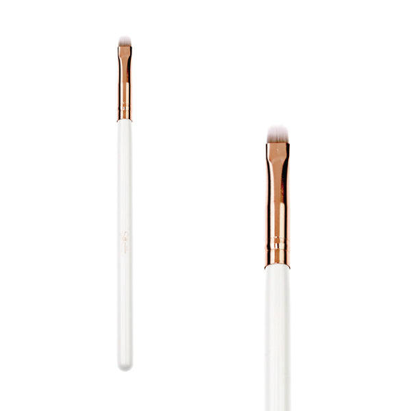 Vegan Lip Brush White & Rose Gold