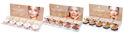 Generic Display Stand for Pressed Powder, Loose Powder and Cream Compact