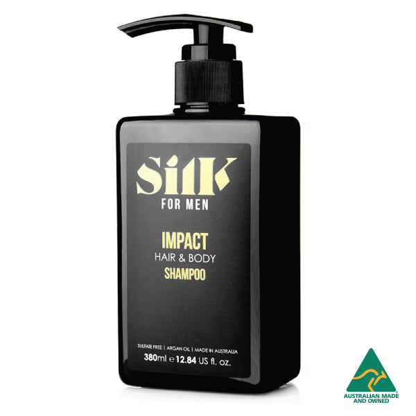 Impact Men's Hair & Body Shampoo (380ml)