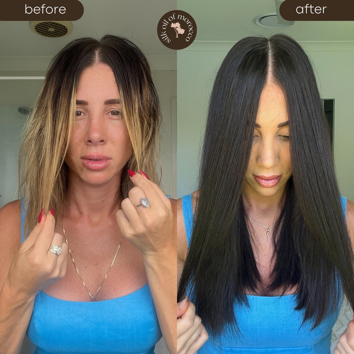 Silk Oil of Morocco - The Complete Hair Oiling Kit