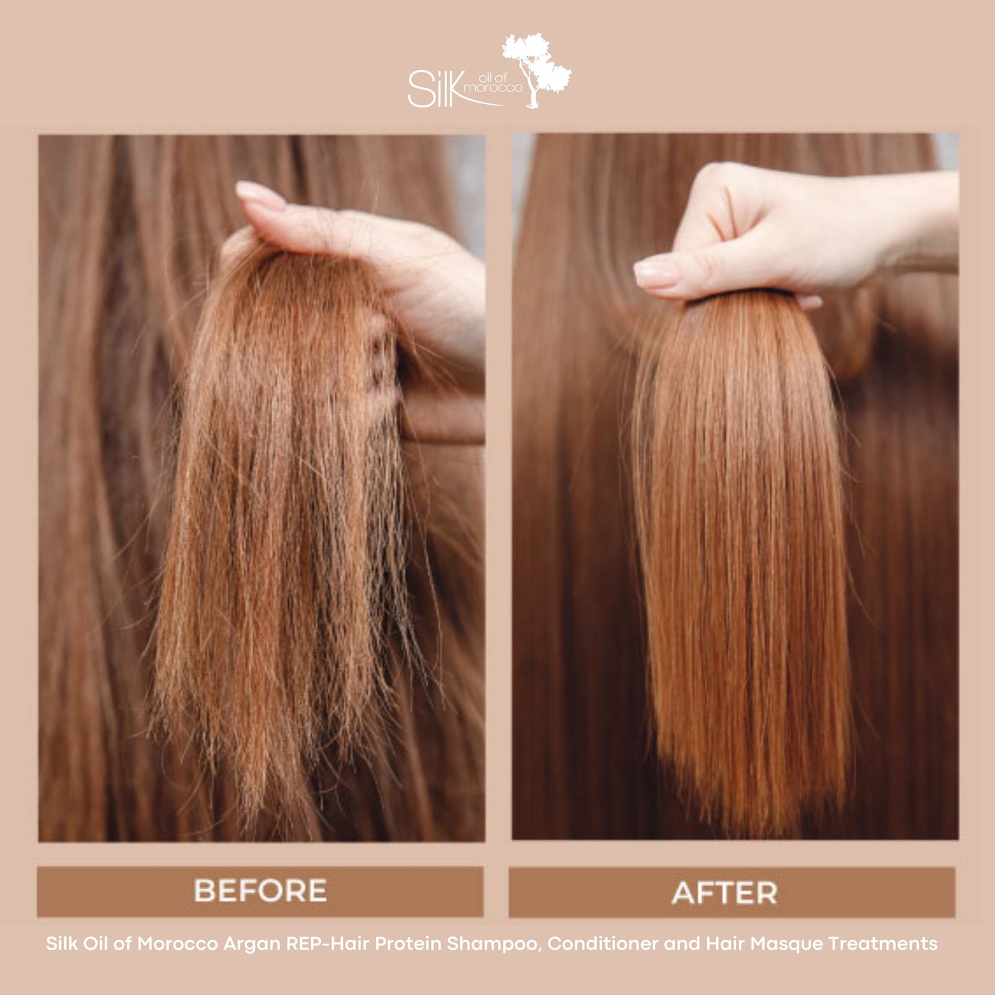 Silk Oil of Morocco - Argan REP-Hair Protein