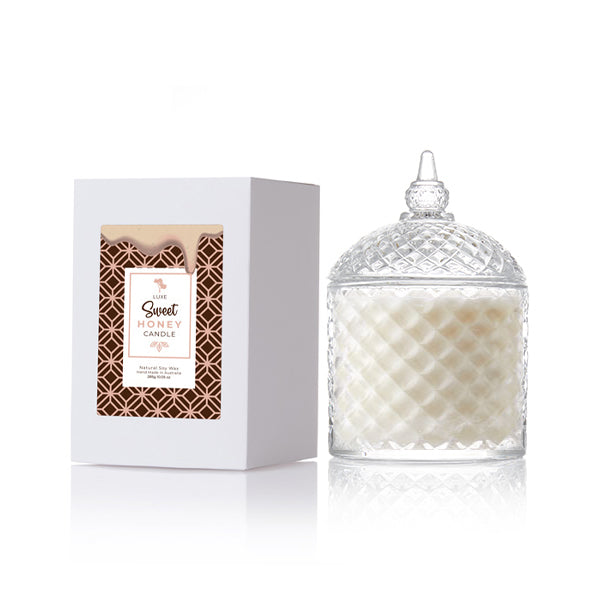 Silk Oil of Morocco - Luxe Sweet Honey Natural Soy Candle